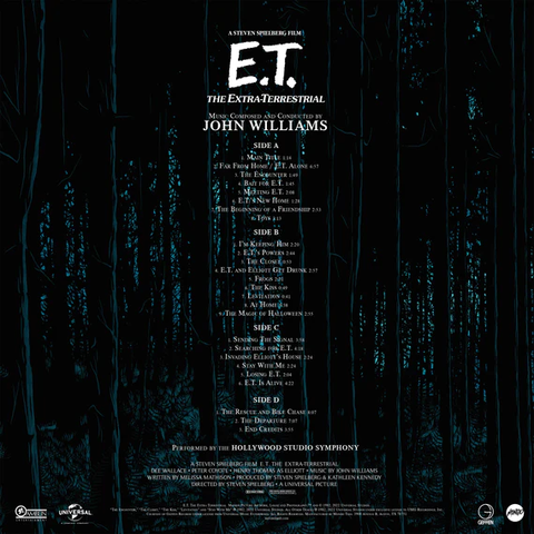 Vinyle E.t. The Extra-terrestrial 40th Anniversary Ed. 2lp